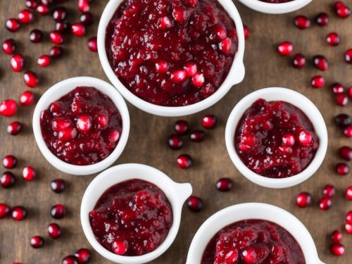 Cranberry & pomegranate sauce