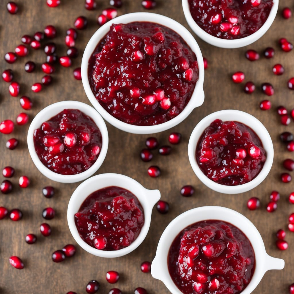 Cranberry & pomegranate sauce