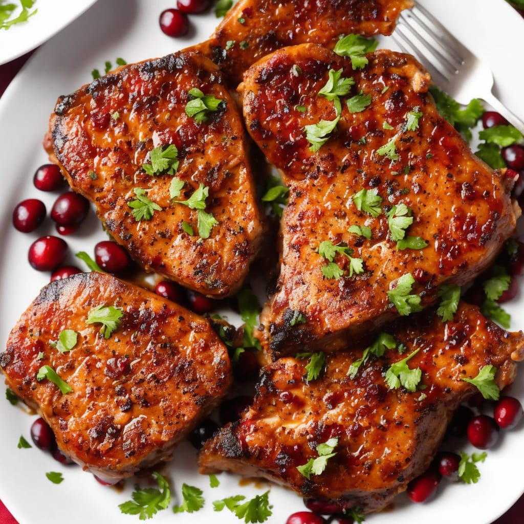 Cranberry Pork Chops Recipe