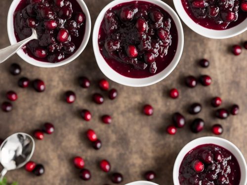 Cranberry & Red Wine Sauce