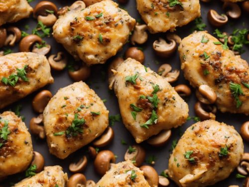 Creamy Baked Chicken and Mushrooms Recipe