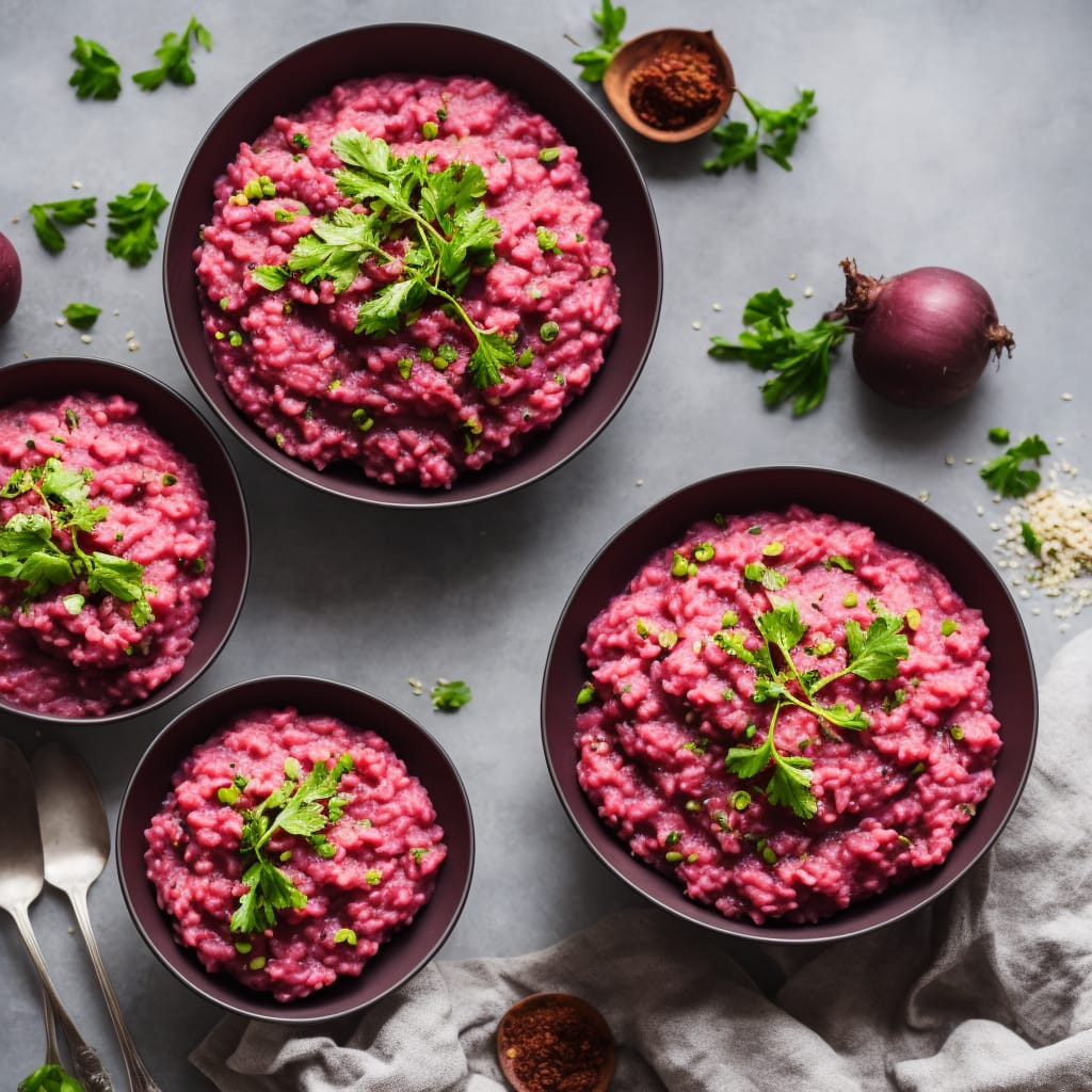 Creamy Beetroot Risotto