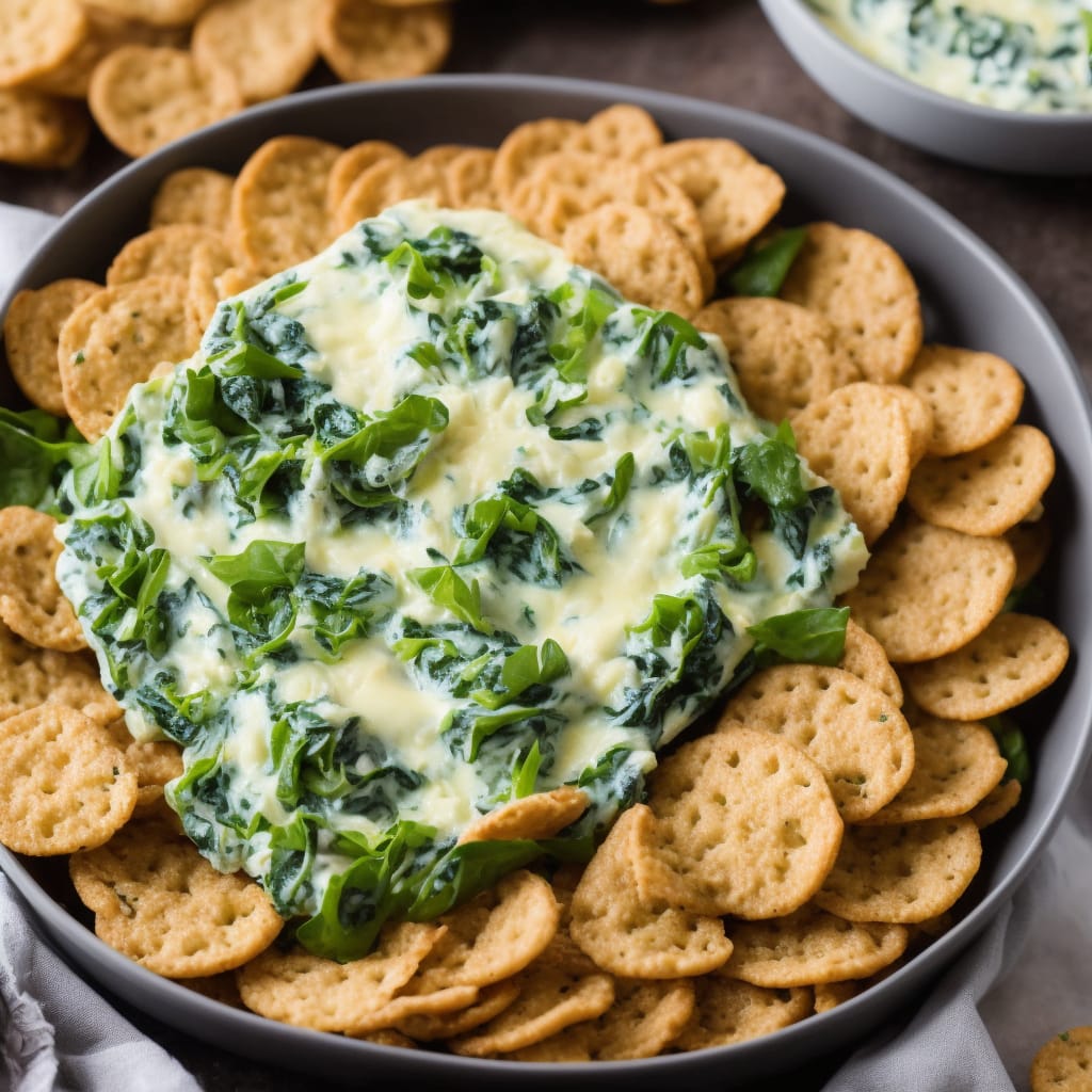 Creamy Cheesy Spinach Dip