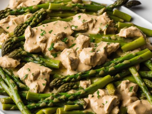 Creamy Chicken & Asparagus Braise