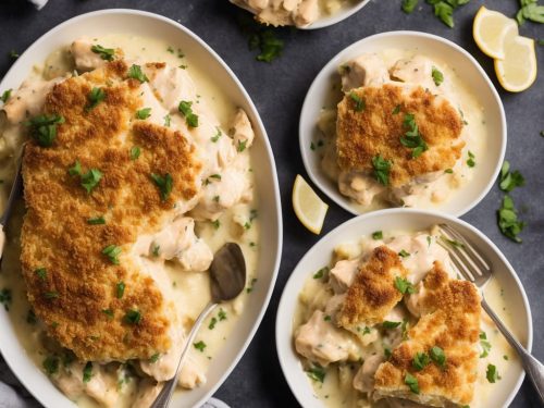 Creamy Chicken Cordon Bleu Casserole Recipe