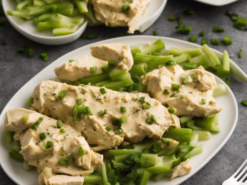 Creamy chicken leeks