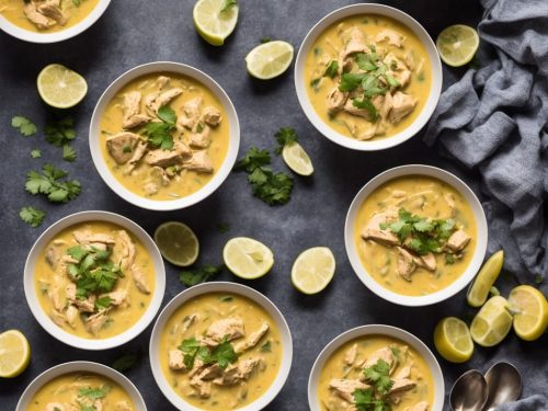 Creamy Curried Chicken & Rice Soup