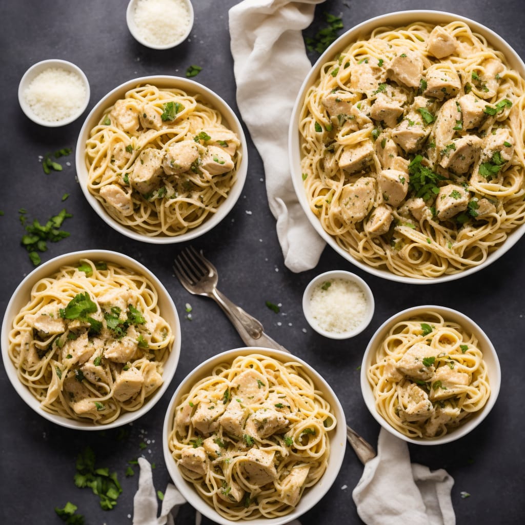 Creamy Garlic Chicken Pasta