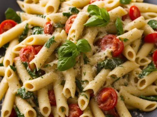 Creamy Penne Pasta Primavera Recipe