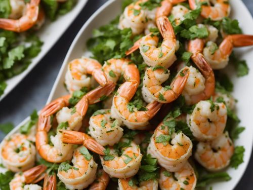 Creamy Pesto Shrimp Recipe