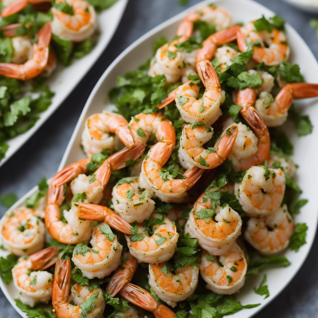 Creamy Pesto Shrimp Recipe