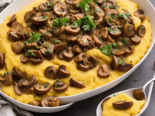 Creamy Polenta Mushroom Ragout Recipe