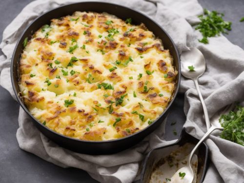 Creamy Potato Shallot Gratin Recipe