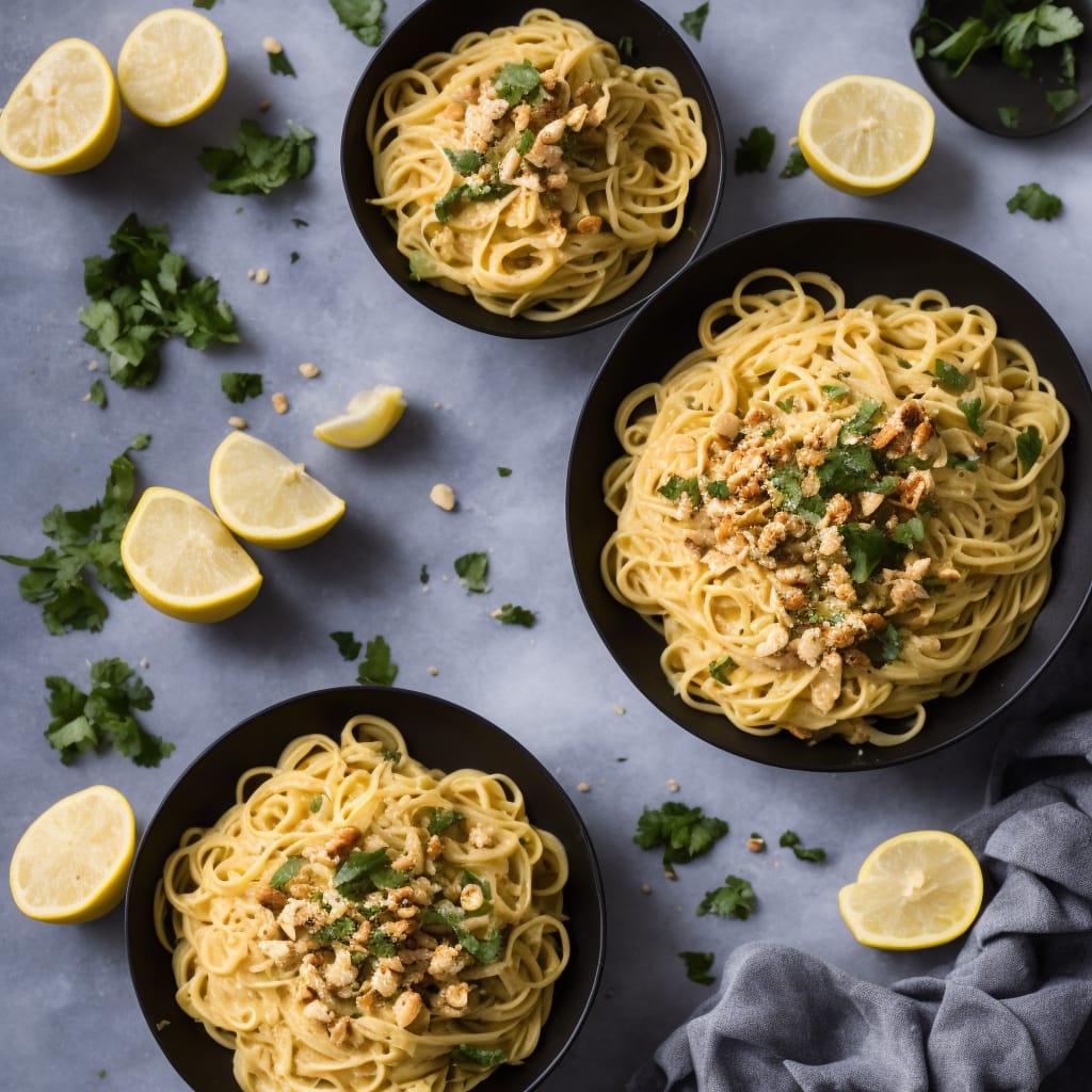 Creamy Squash Linguine