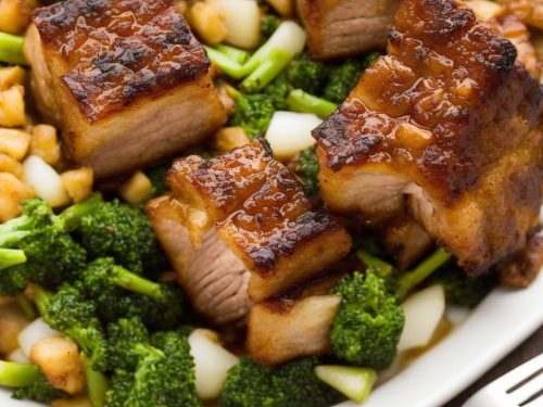 Crisp Cider-Braised Pork Belly