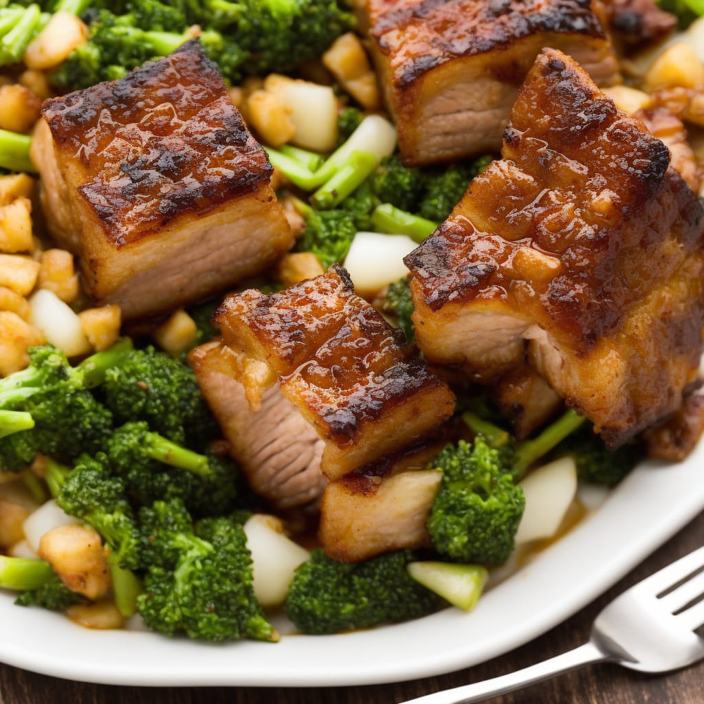 Crisp Cider-Braised Pork Belly