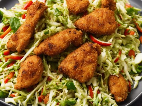 Crispy Chicken & Apple Slaw