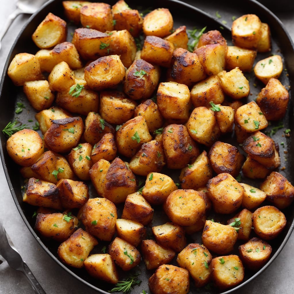 Crispy Salt & Pepper Roasties