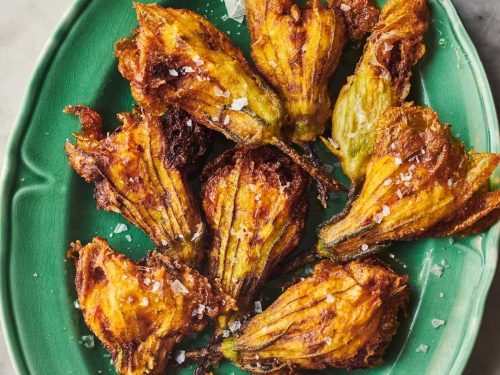 Crispy Zucchini or Pumpkin Blossoms