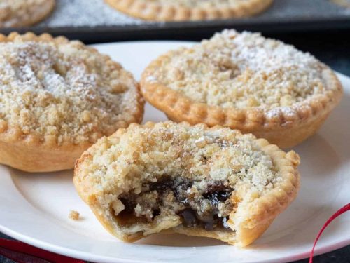 Crumbled Top Mince Pies