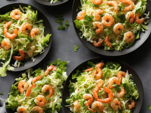 Crunchy Cabbage & Prawn Salad