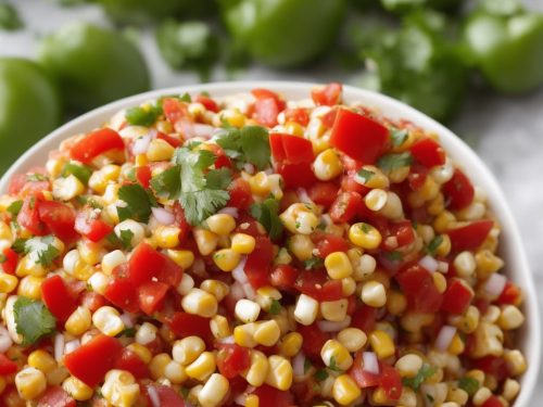 Crunchy Corn & Pepper Salsa