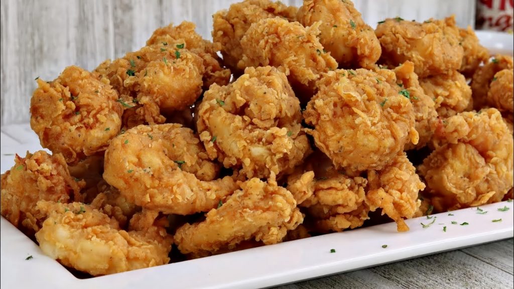 Crunchy Fried Shrimp