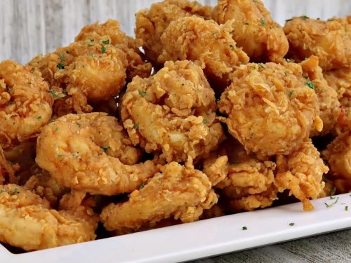 Crunchy Fried Shrimp