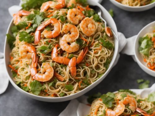 Crunchy Prawn Noodle Salad