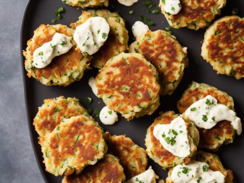 Crushed New Potato Fish Cakes with Horseradish Mayonnaise