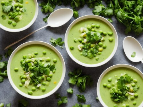 Cucumber, Pea & Lettuce Soup