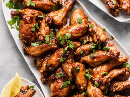 Cumin, Lemon & Garlic Chicken Wings