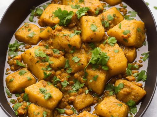 Curried cod recipe