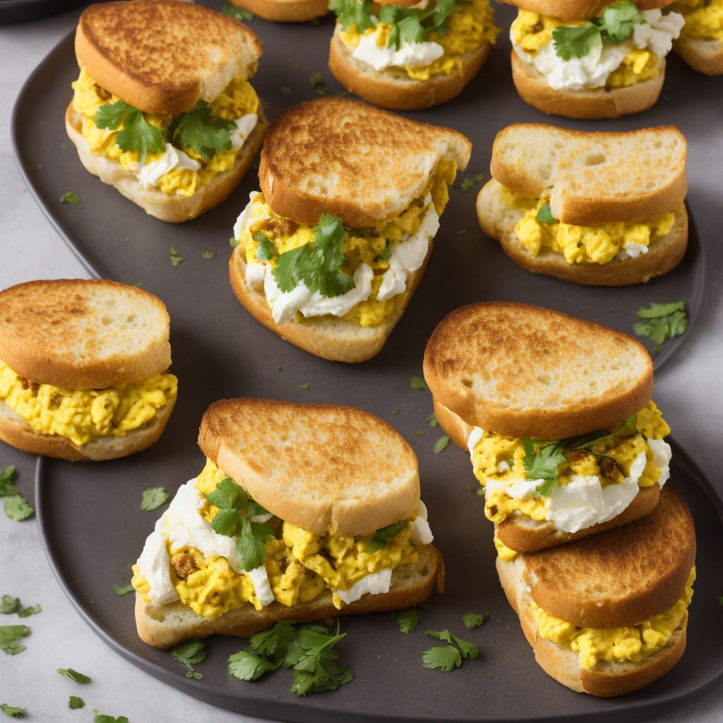 Curried Egg Sandwiches