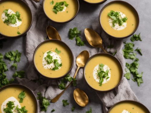 Curried Parsnip Soup Shots