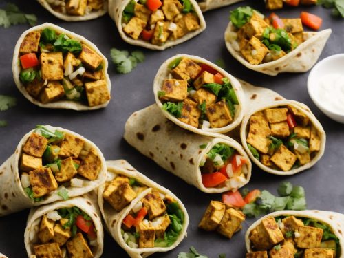 Curried Tofu Wraps