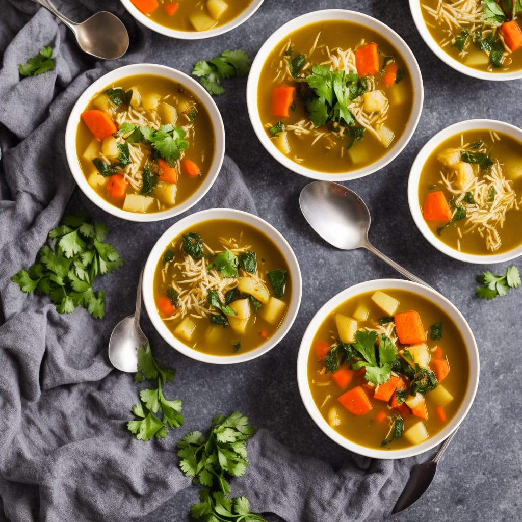 Curried Vegetable Broth Recipe