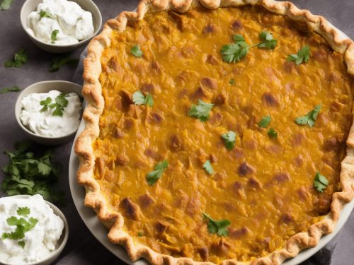 Curried Vegetable Pie