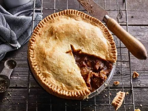 Dad's Beef, Mushroom & Mustard Pies