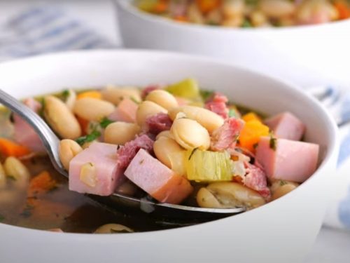 Dad's Lima Bean Soup with Ham Bone Recipe