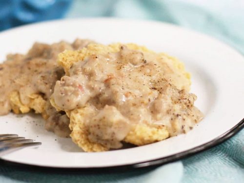 Dairy-Free Savory Sausage Gravy