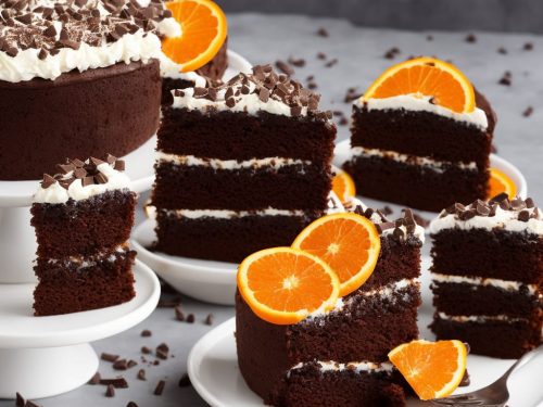 Dark Chocolate & Orange Cake