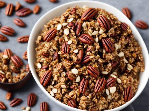 Date & Buckwheat Granola with Pecans & Seeds