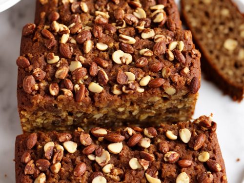 Date Nut Loaf Cake