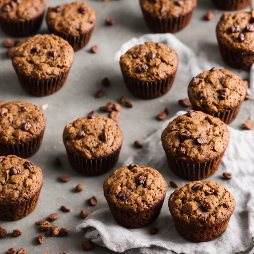 Deep Dark Old Recipe Bran Muffins