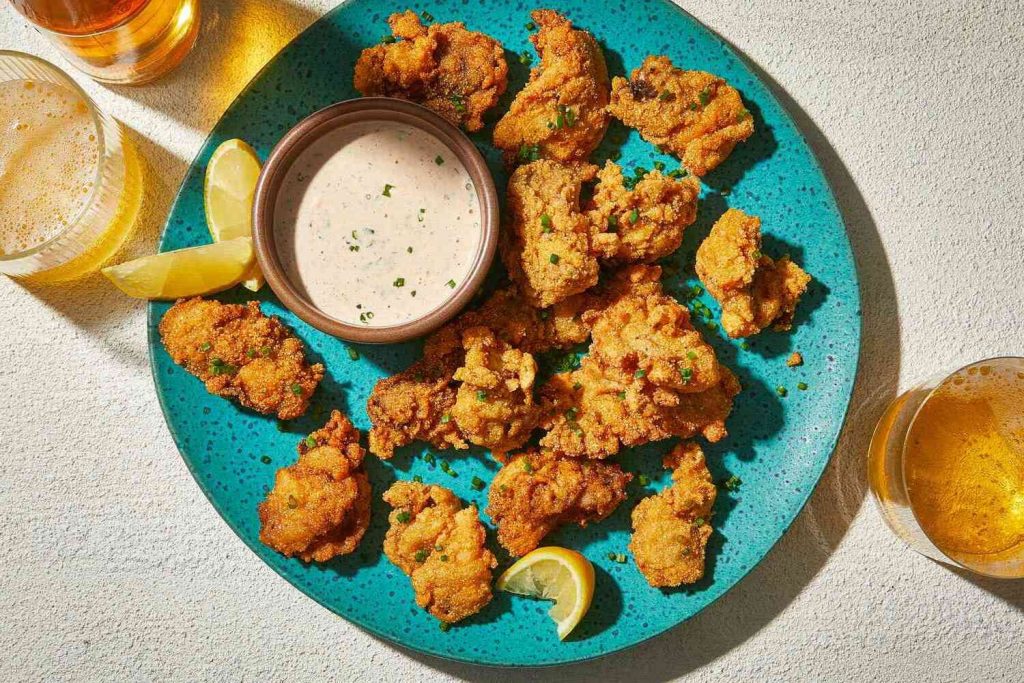 Deep-Fried Oysters