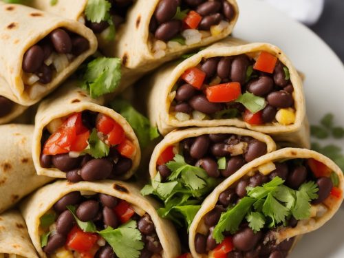 Delicious Black Bean Burritos Recipe