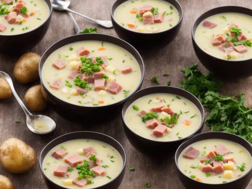 Delicious Ham and Potato Soup