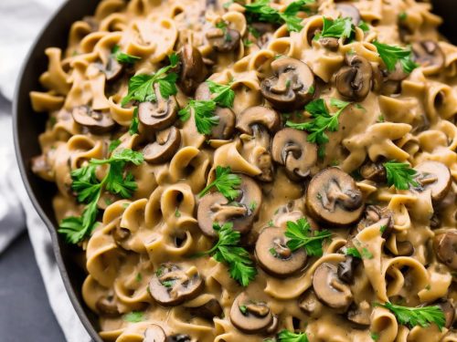 Deluxe Mushroom Stroganoff