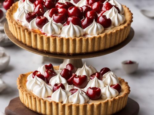 Doris' Cherry Meringue Tart